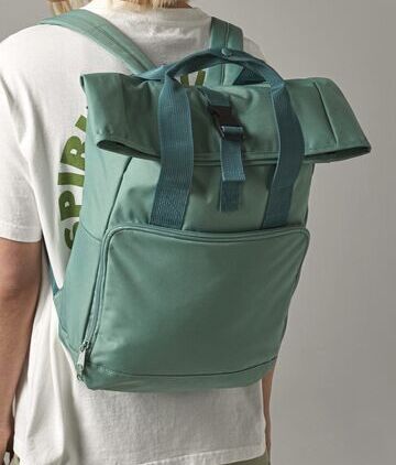 Twin Handle Roll-Top Backpack